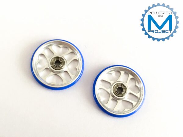 MRR-06 (19mm Aluminum Rollers w/Plastic Rings (Dish Type))