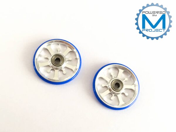 MRR-07 (19mm Aluminum Rollers w/Plastic Rings (Dish Type))