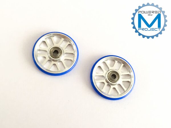 MRR-05 (19mm Aluminum Rollers w/Plastic Rings (Dish Type))