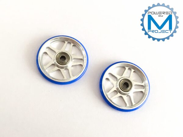 MRR-03 (19mm Aluminum Rollers w/Plastic Rings (Dish Type))