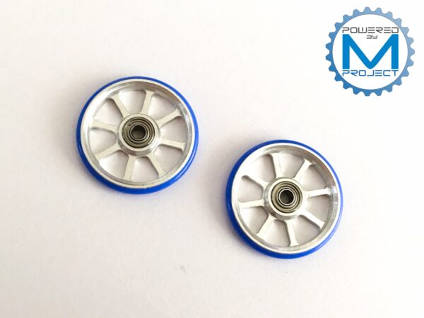 MRR-01 (19mm Aluminum Rollers w/Plastic Rings (Dish Type))