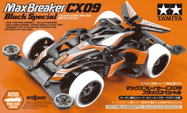 TAMIYA 95294 MaxBreaker CX09 Black Sp. - Super X Chassis - Image 3