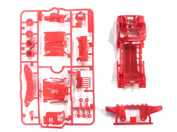 FM-A Chassis ABS สีแดง CNC