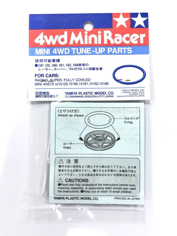 TAMIYA 15189 O-Ring Set for 17/19mm Rollers (Blue) - Image 2