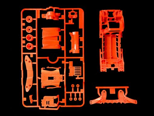 FM-A Chassis ABS สีส้ม CNC