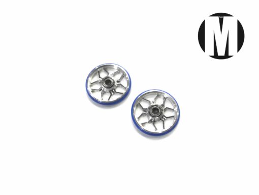 MRR-13 (19mm Aluminum Rollers w/Plastic Rings (Dish Type))