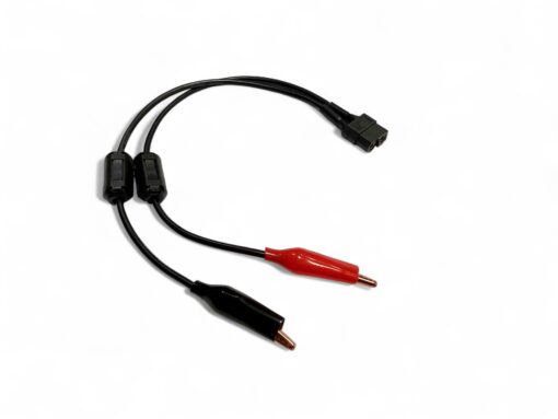 XT60 to คลิปปากจระเข้+ตัวกรองสัญญาณรบกวน