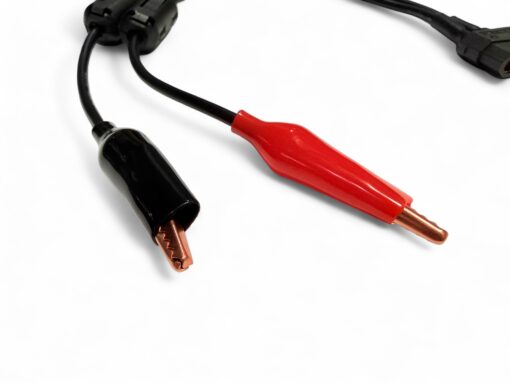 XT60 to คลิปปากจระเข้+ตัวกรองสัญญาณรบกวน
