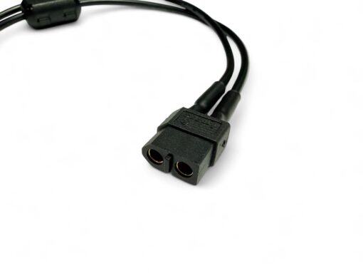 XT60 to คลิปปากจระเข้+ตัวกรองสัญญาณรบกวน