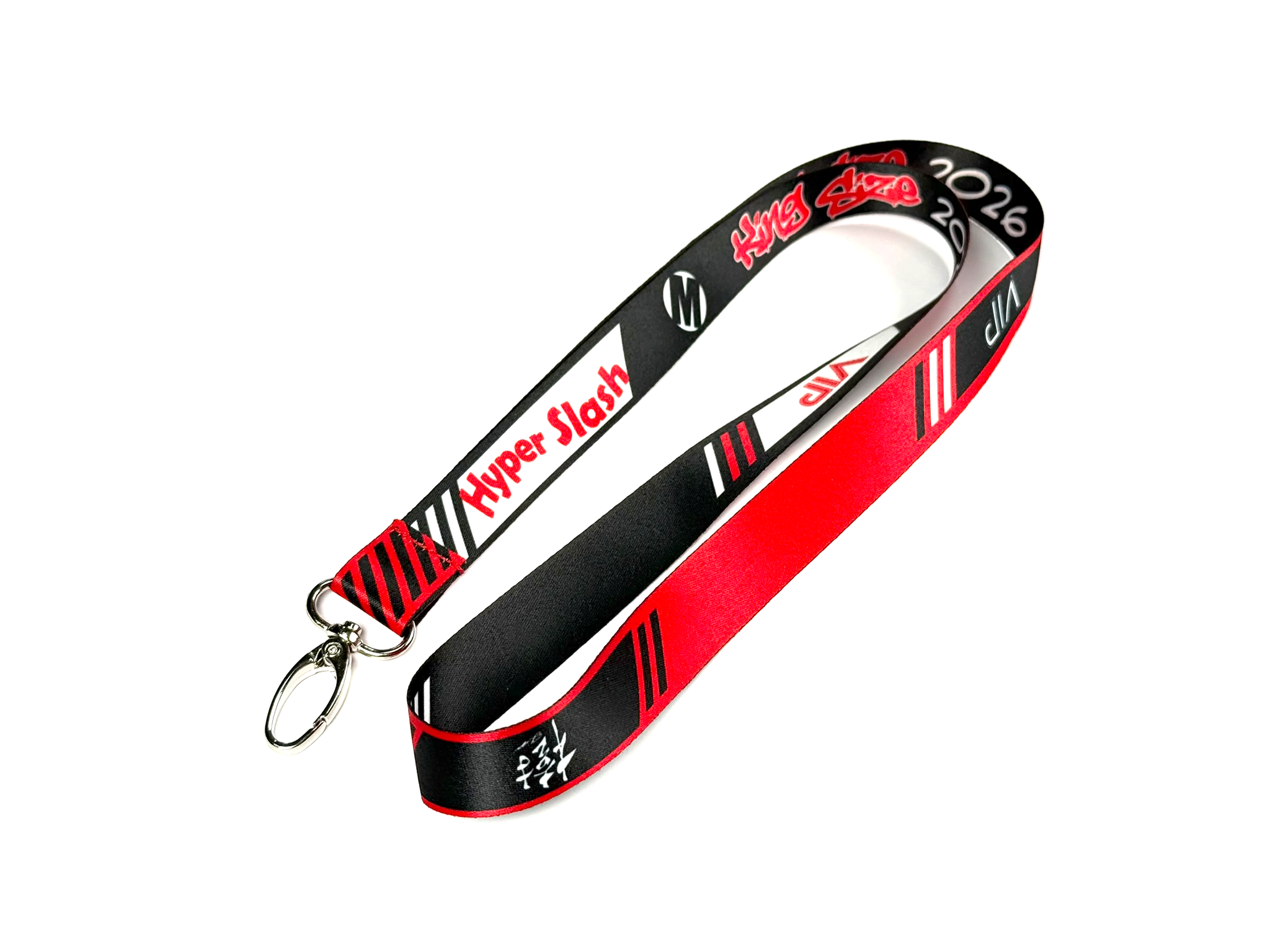 Hyper Slash 2026 VIP Lanyard
