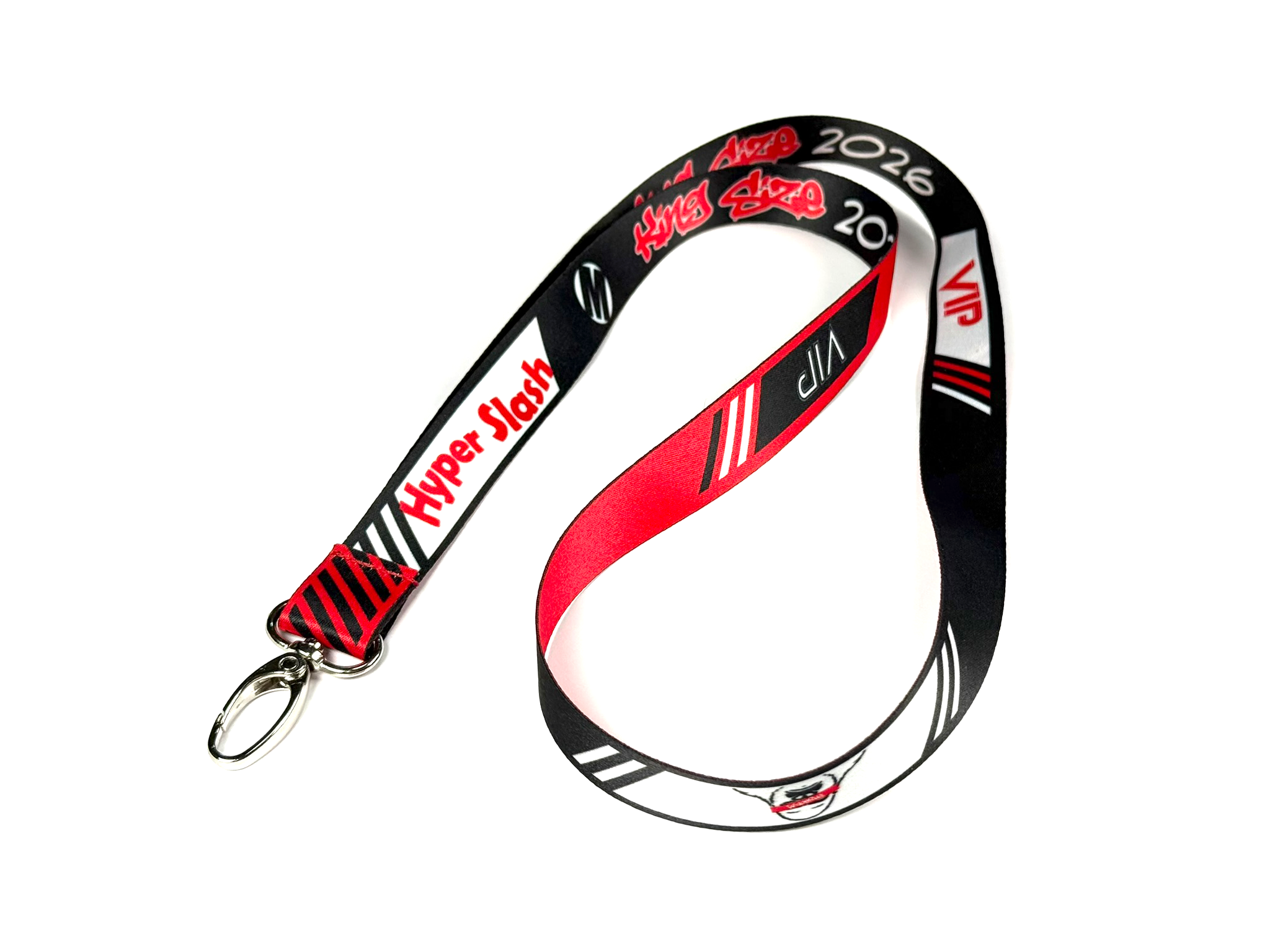 Hyper Slash 2026 VIP Lanyard
