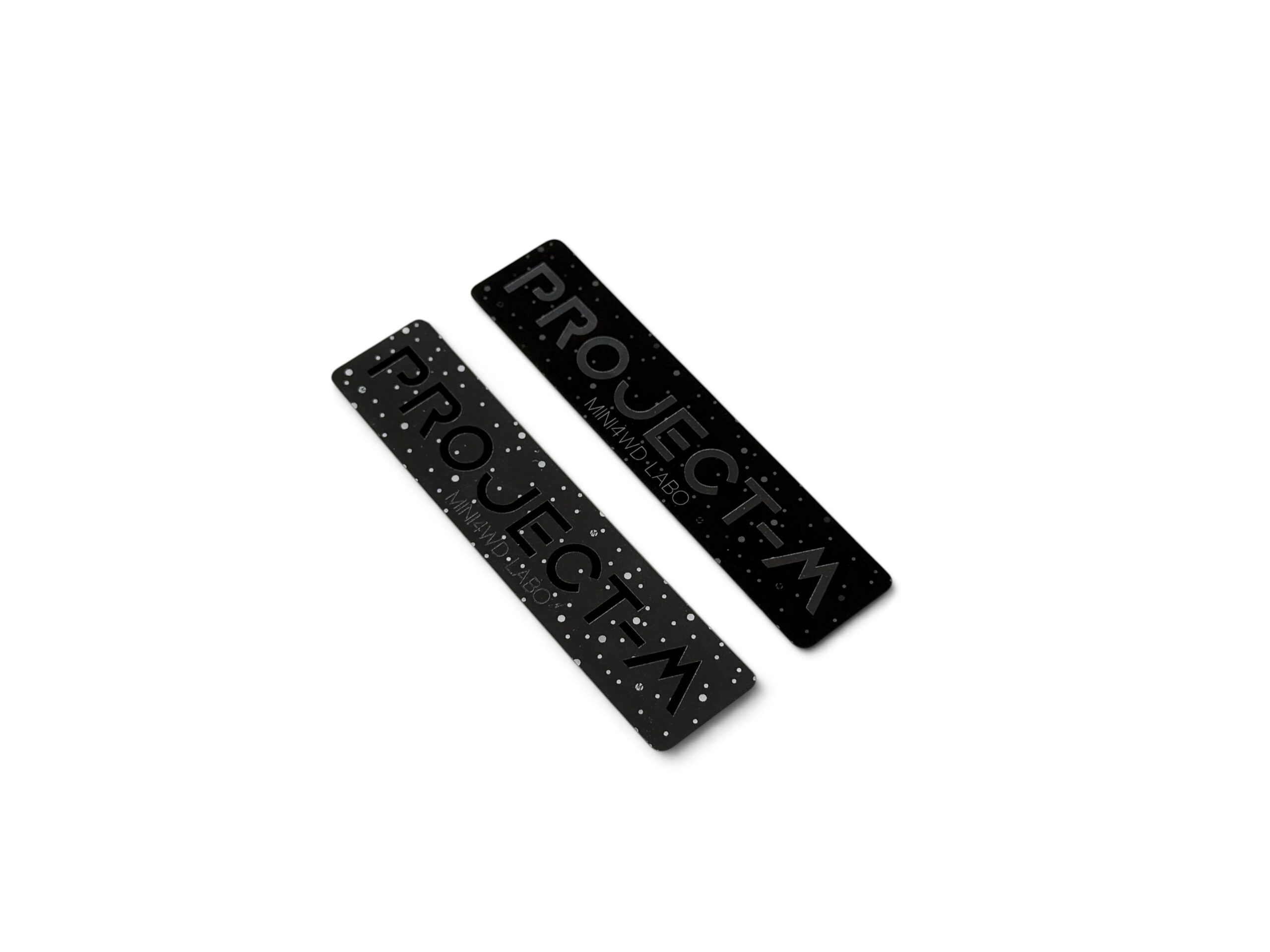 PROJECT-M Premium Silver Sticker Set