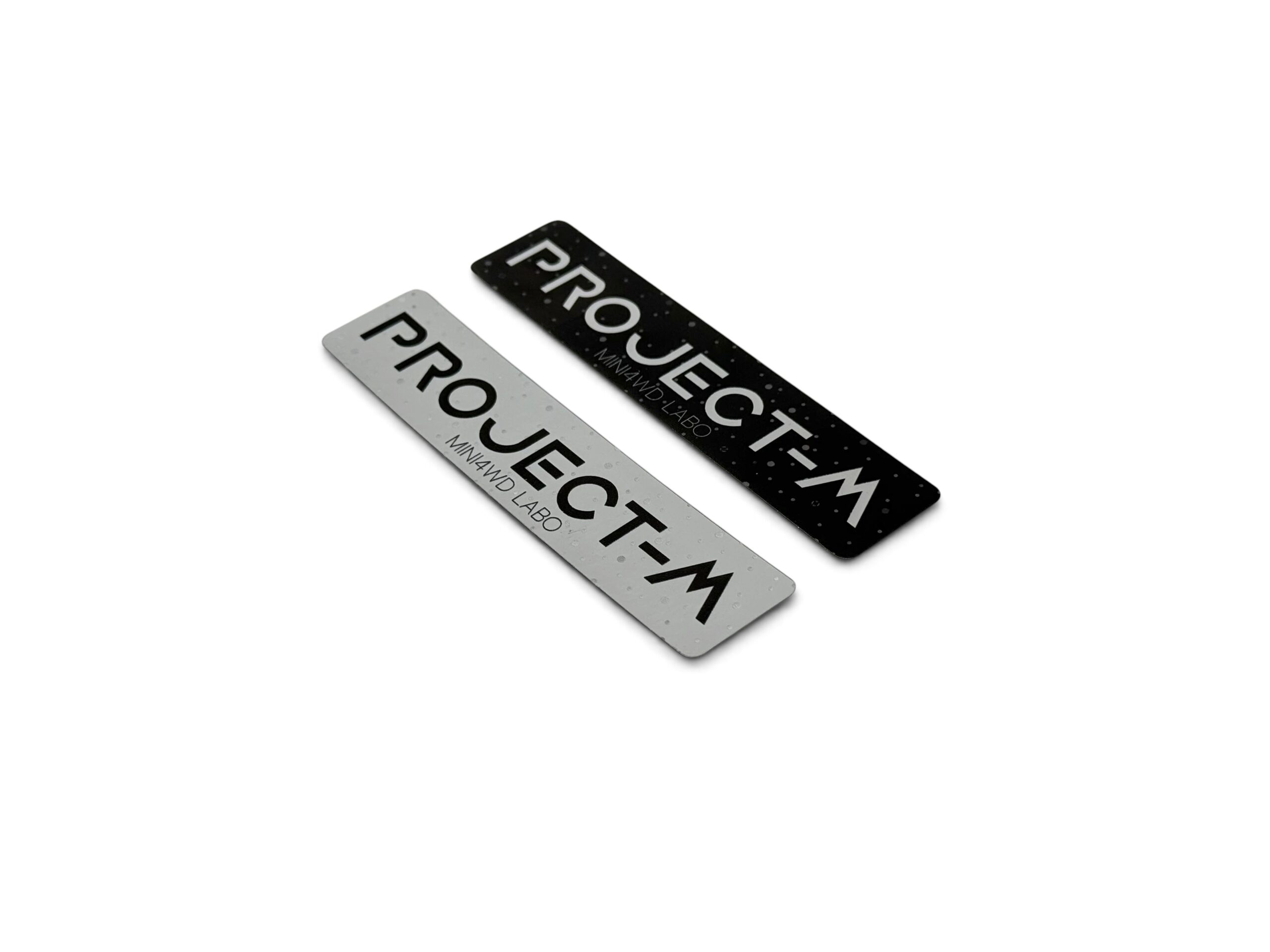 PROJECT-M Premium Silver Sticker Set
