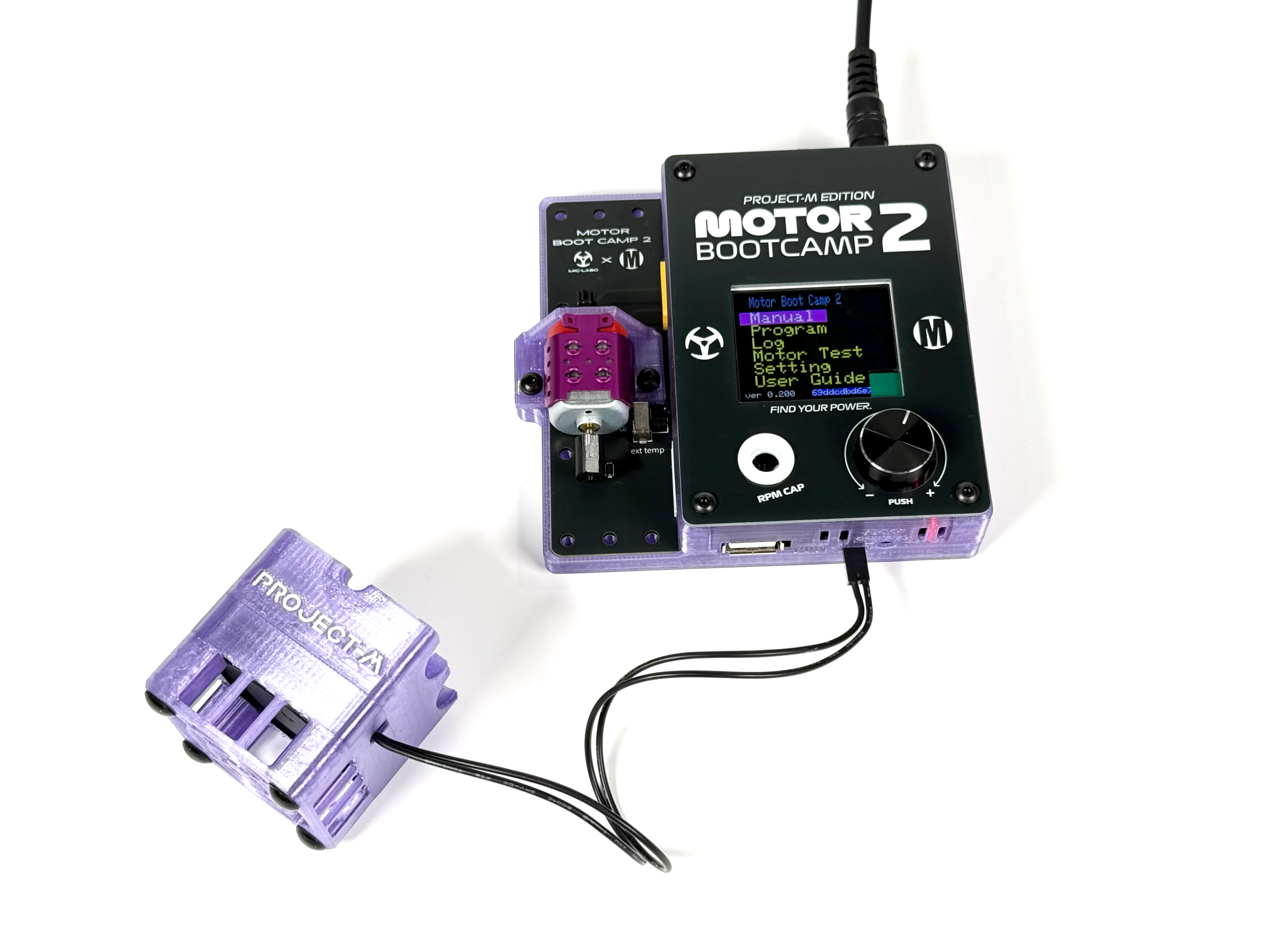 MOTOR BOOTCAMP 2 — Project-M Edition Complete Set (Translucent Purple)