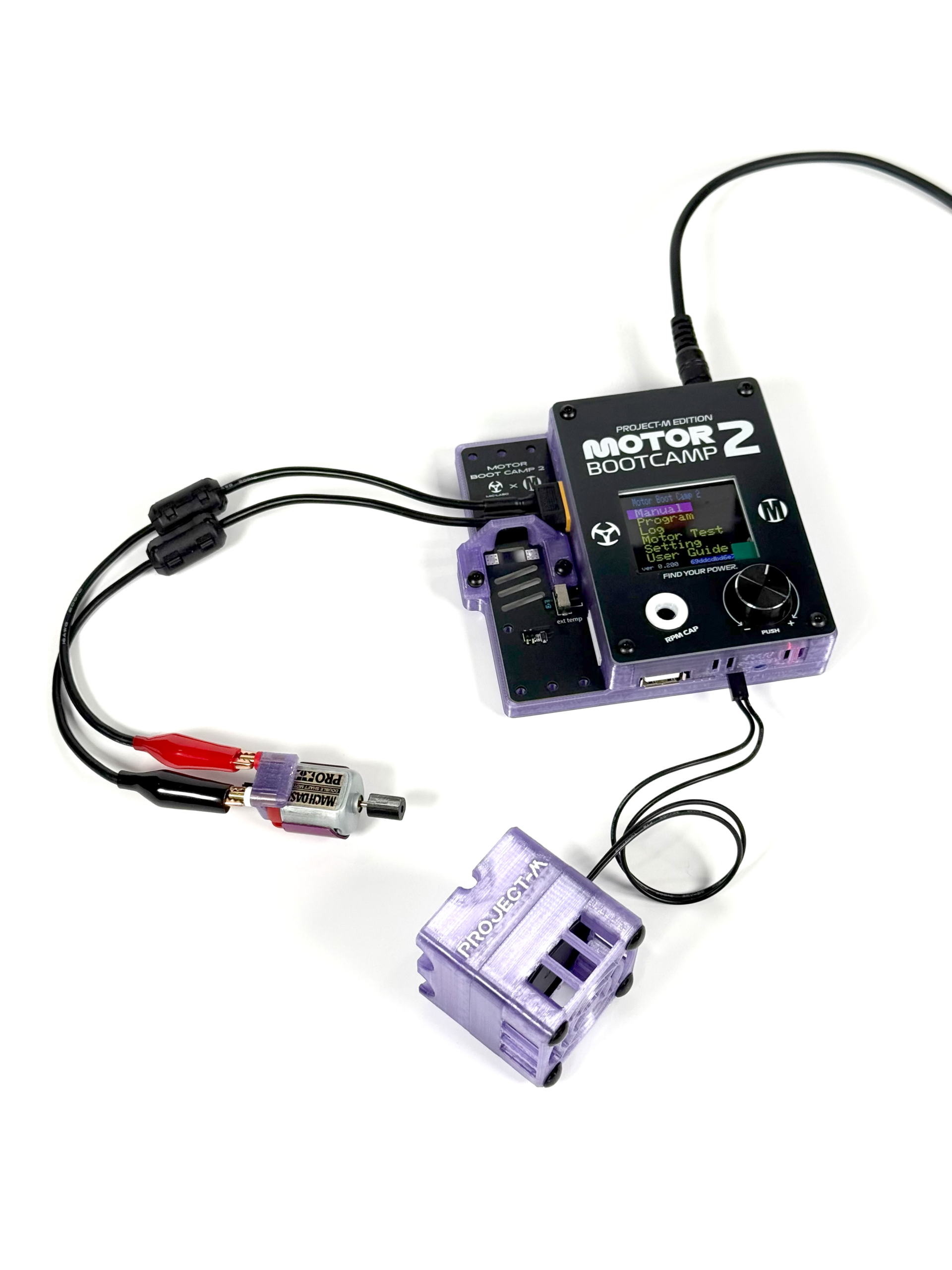 MOTOR BOOTCAMP 2 — Project-M Edition Complete Set (Translucent Purple)