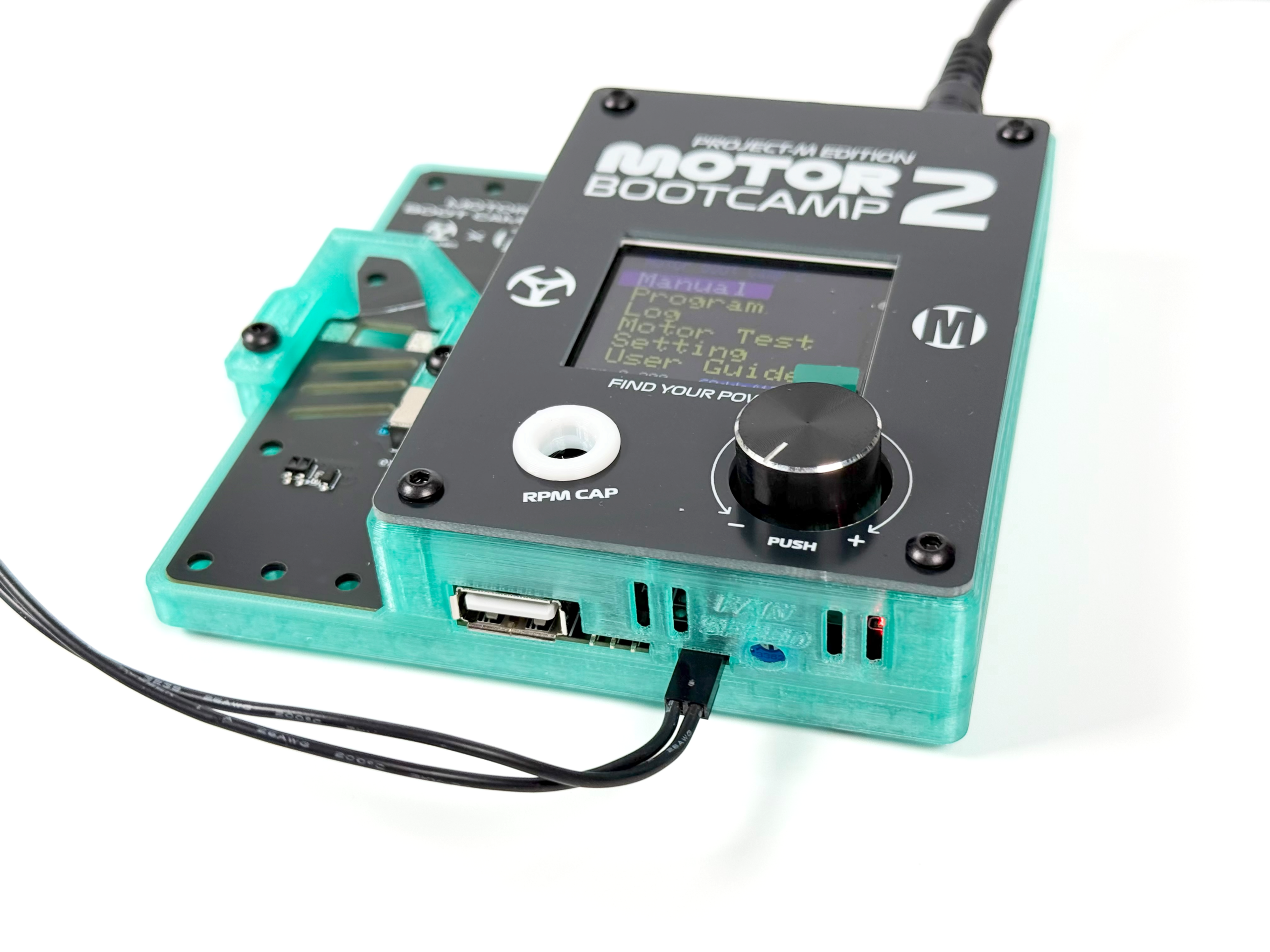 MOTOR BOOTCAMP 2 — Project-M Edition Complete Set (Translucent Teal)