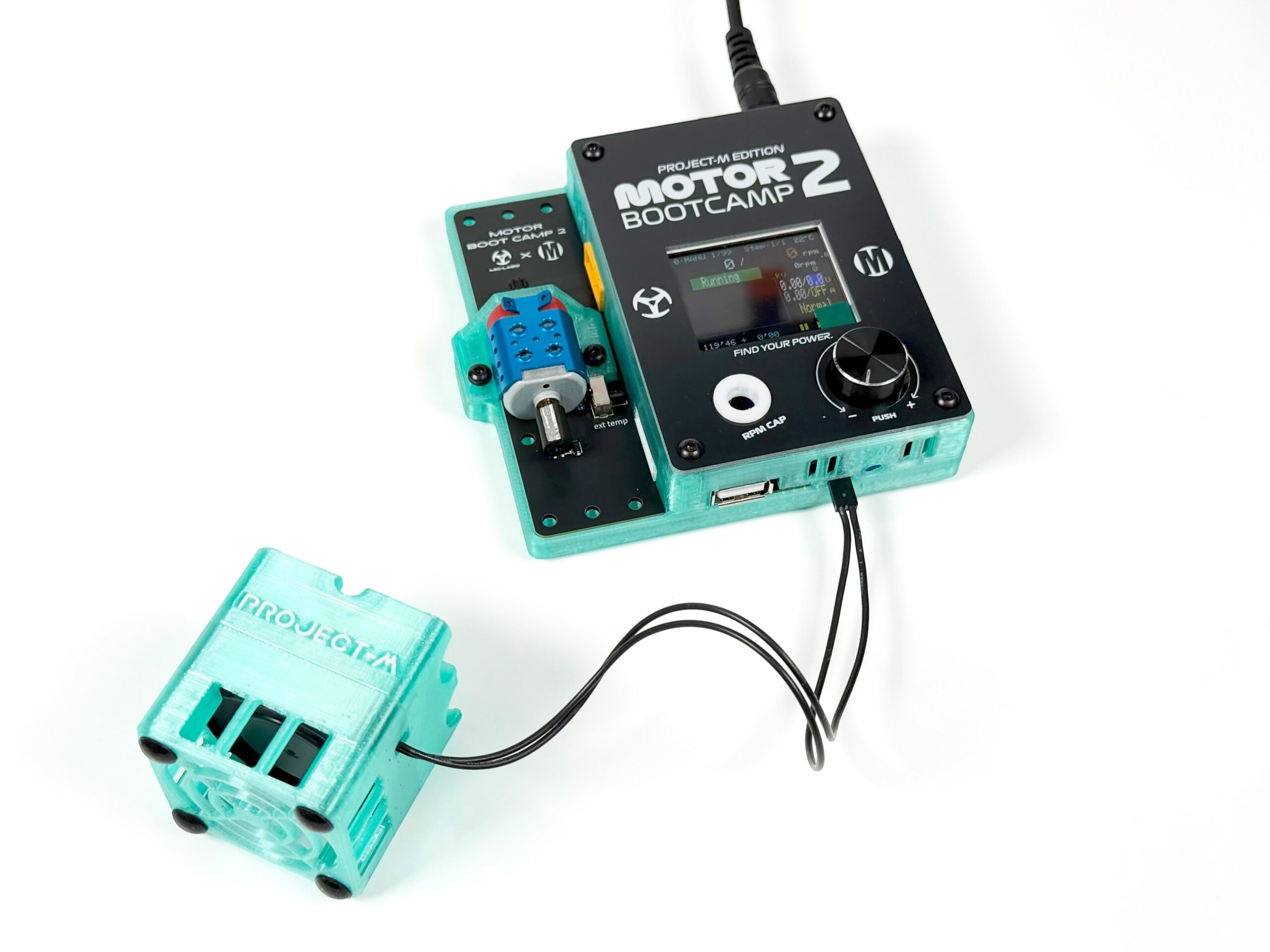 MOTOR BOOTCAMP 2 — Project-M Edition Complete Set (Translucent Teal)