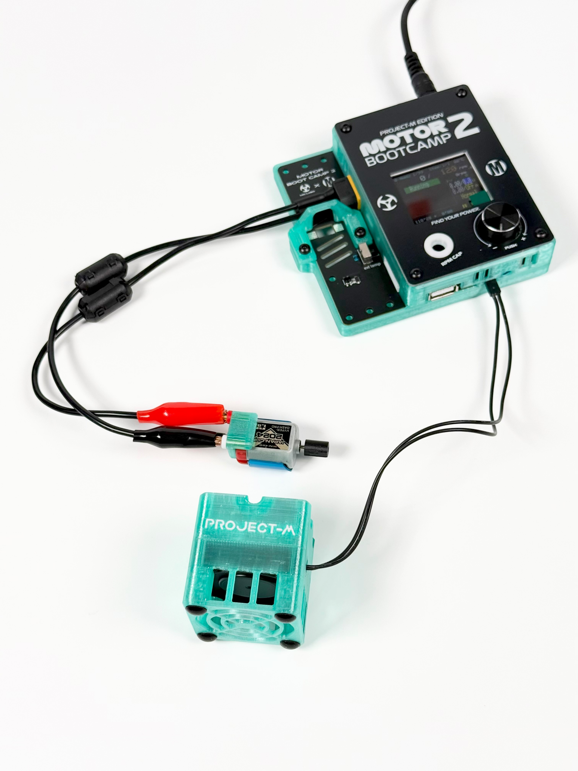 MOTOR BOOTCAMP 2 — Project-M Edition Complete Set (Translucent Teal)