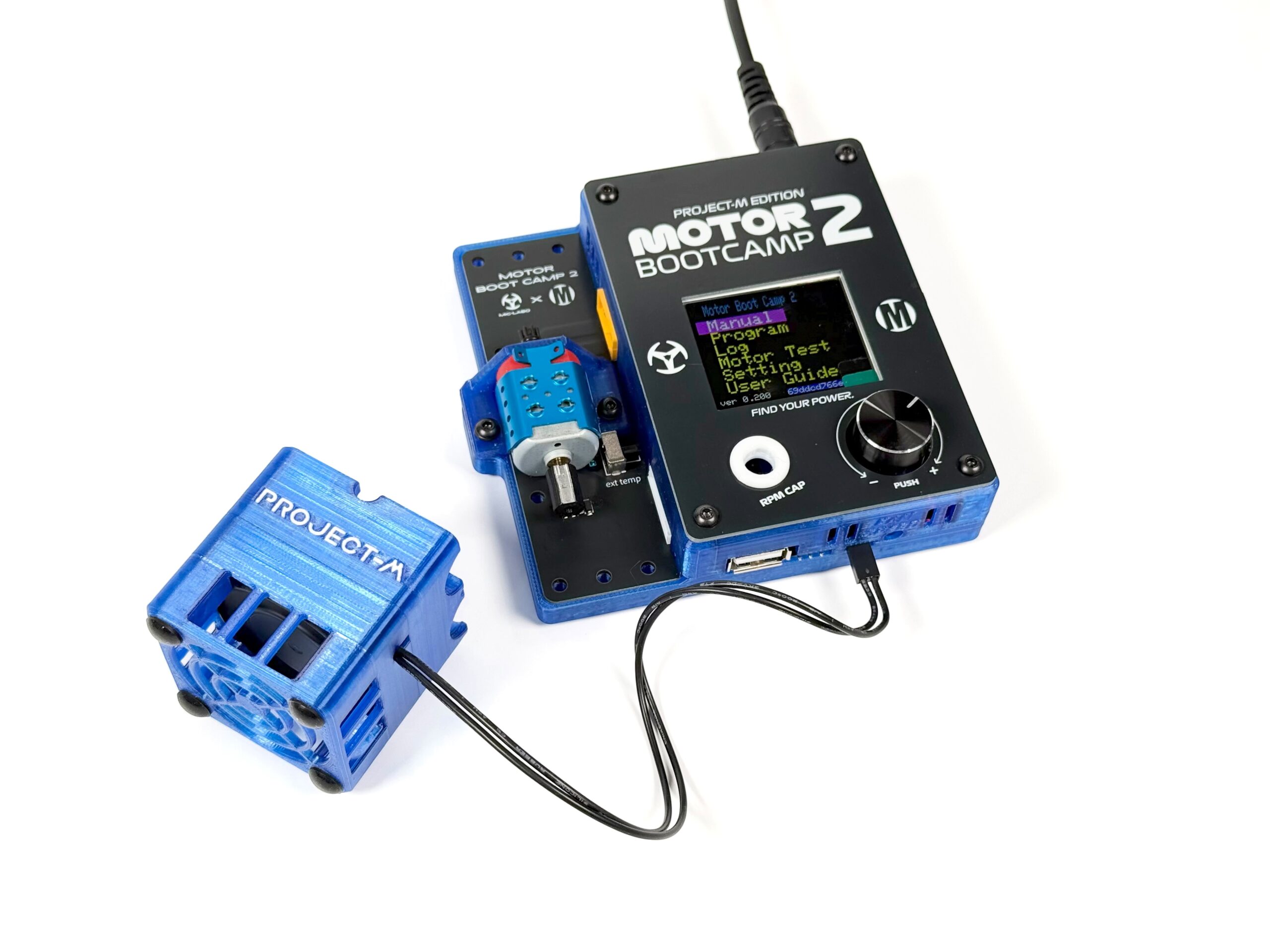 MOTOR BOOTCAMP 2 — Project-M Edition Complete Set (Transparent Blue)