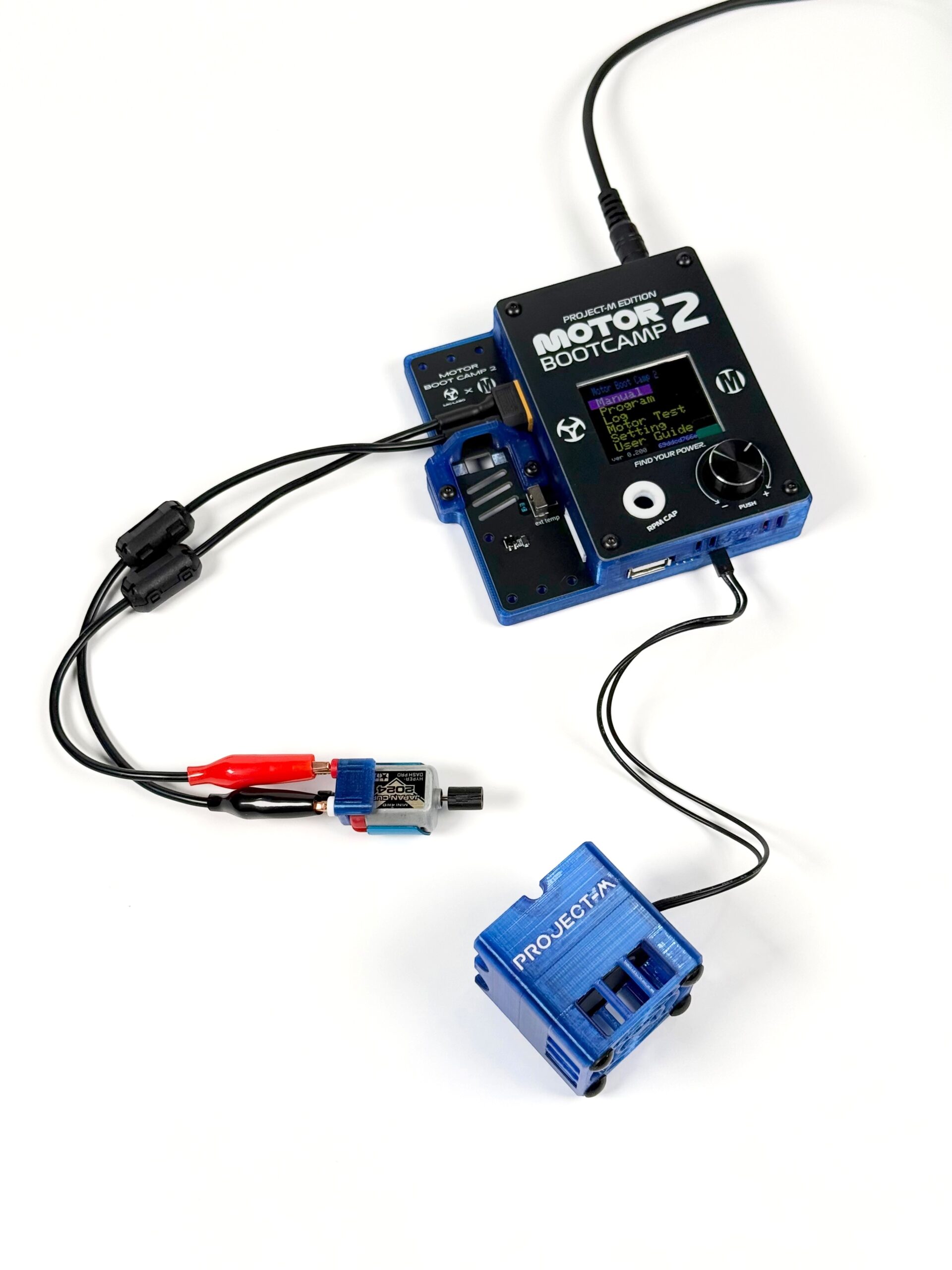 MOTOR BOOTCAMP 2 — Project-M Edition Complete Set (Transparent Blue)