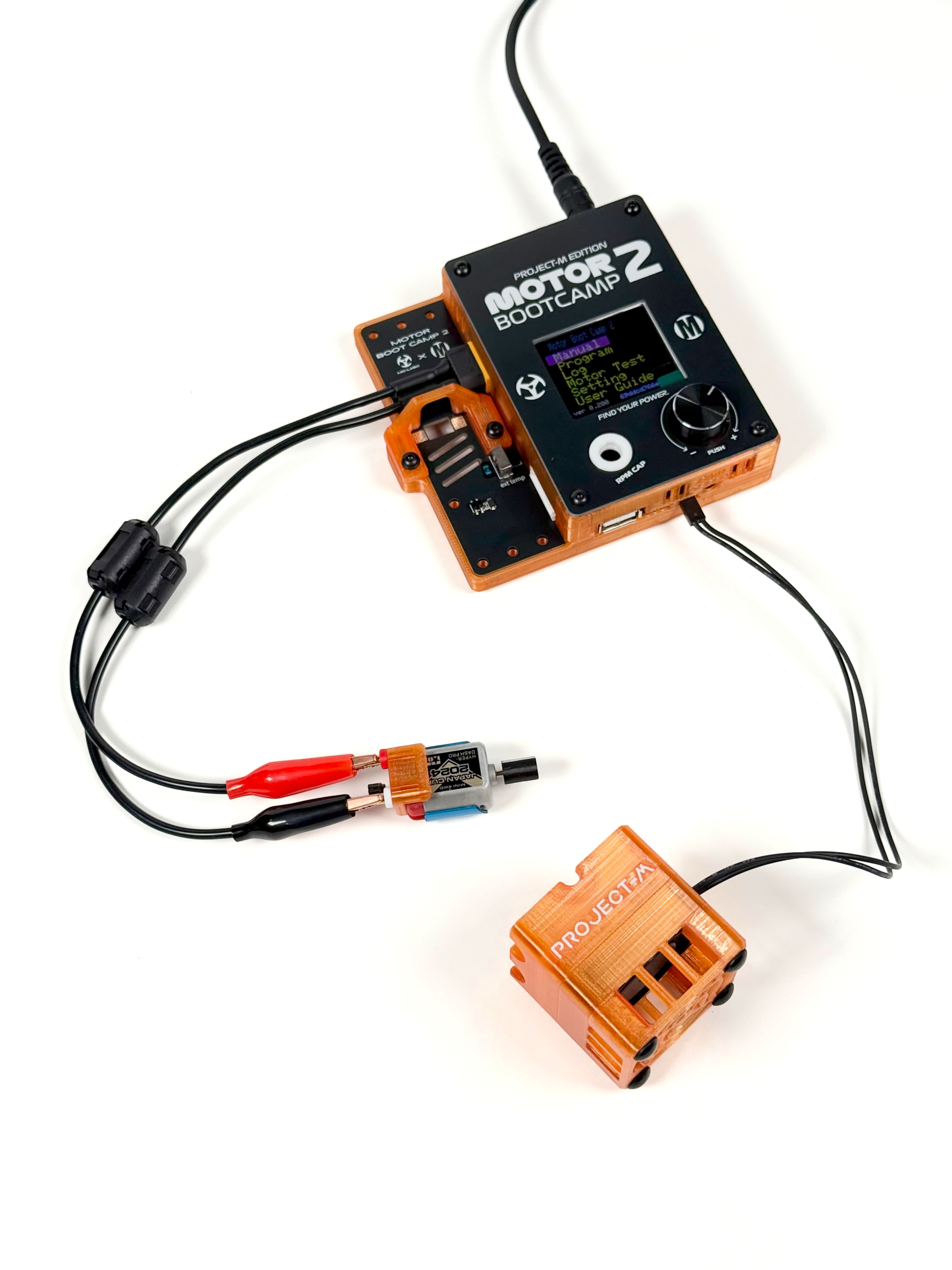 MOTOR BOOTCAMP 2 — Project-M Edition Complete Set (Transparent Orange)